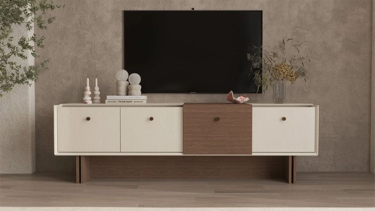 Televizyon Ünitesi Dekorasyonu İçin Modern Fikirler (2025 Güncel)