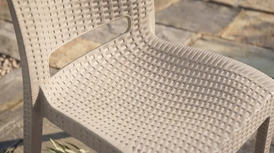 Rattan Sandalye Cappucino