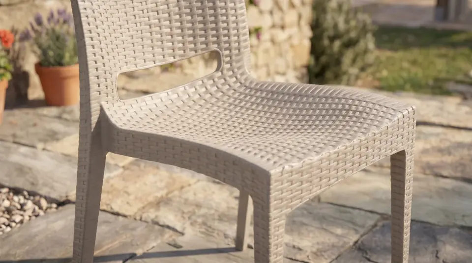 Rattan Sandalye Cappucino